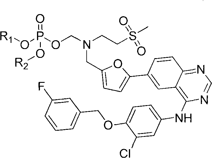 6-substituted quinazoline derivative, preparation method and application thereof