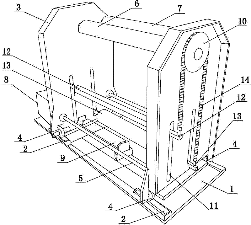 Device for accurately correcting polymeric membrane