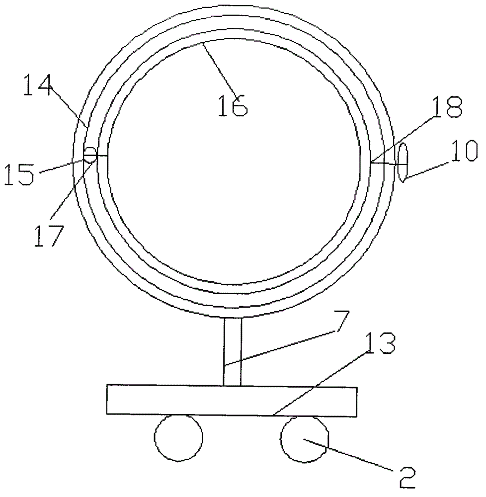 Basketball physical training device and monitoring system thereof