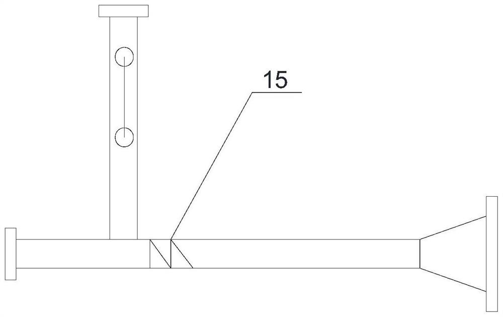 A combined method and device suitable for deep dehydration of working fluid in hydrogen peroxide produced by anthraquinone method