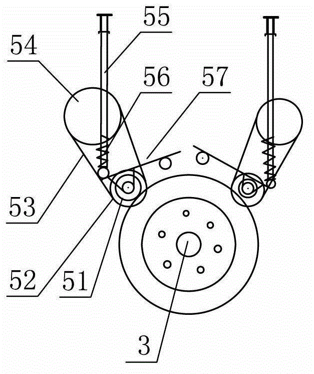 Automatic road cone placing and recycling device