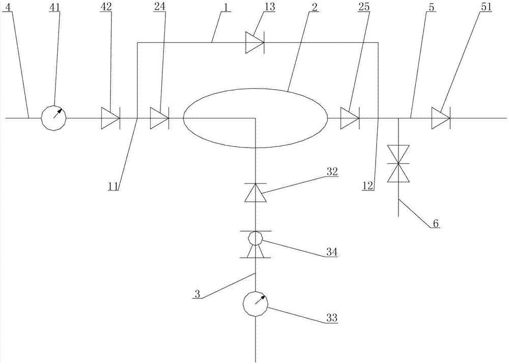 Method and device for performing on-line profile control on polymer driving oil field by applying crosslinking agent