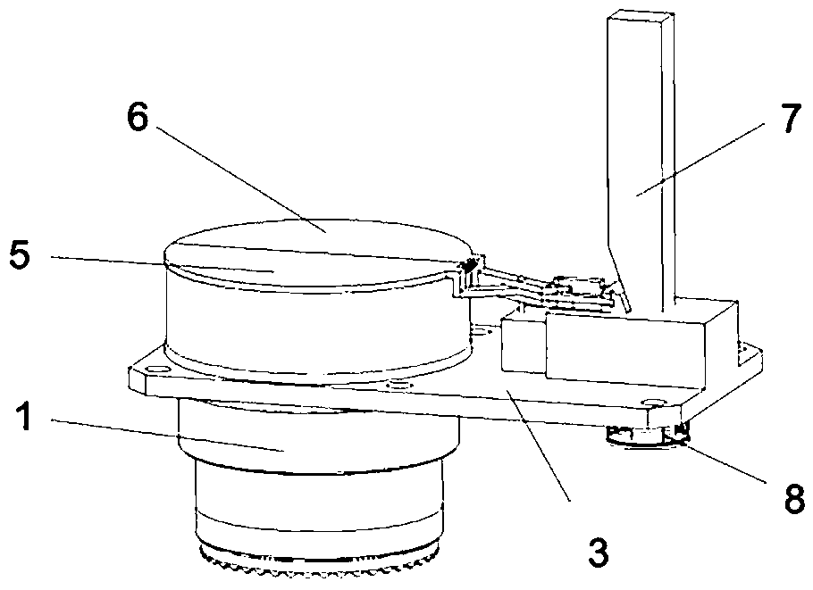 Connector device with protective door