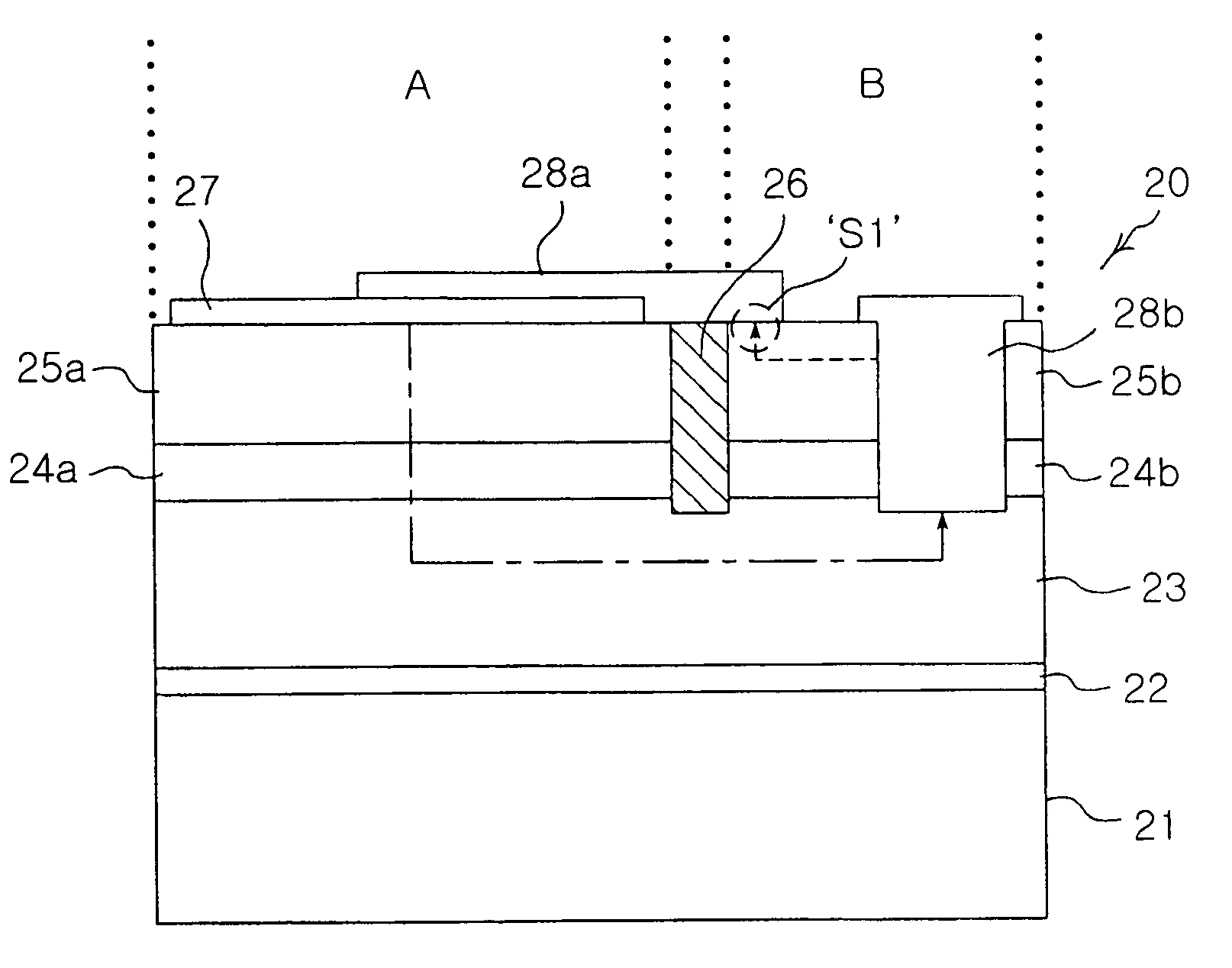 Nitride semiconductor light emitting device having electrostatic discharge (ESD) protection capacity