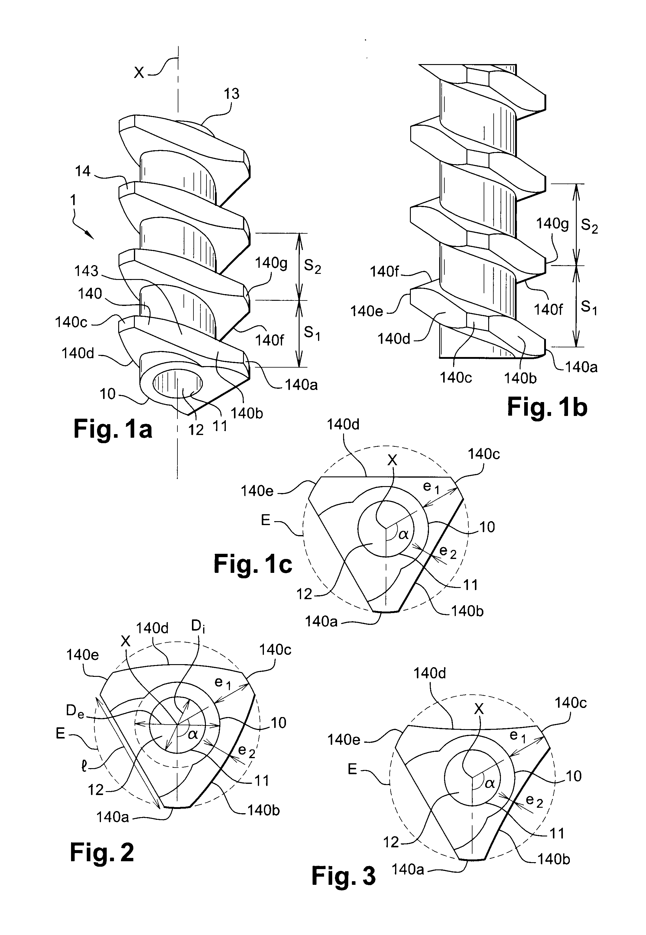 Massage member, massage device and packaging and dispensing assembly incorporating such a massage device