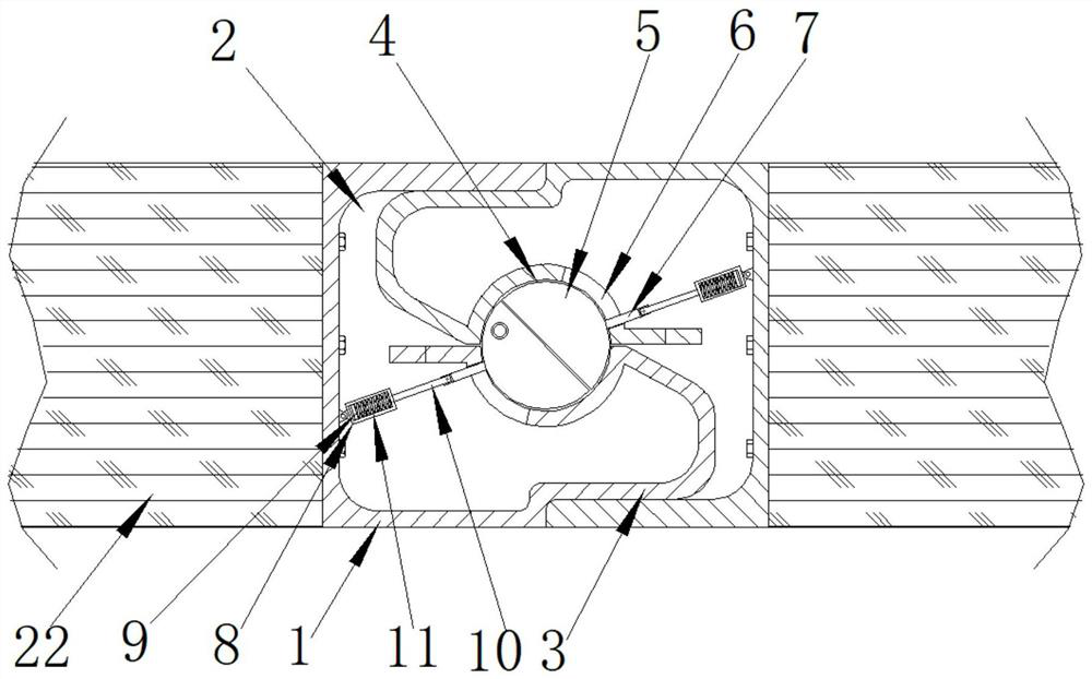 Wood structure assembly type connecting device