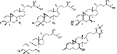 Cyclic-ahltin type triterpenoid saponin compound and preparation method and application thereof