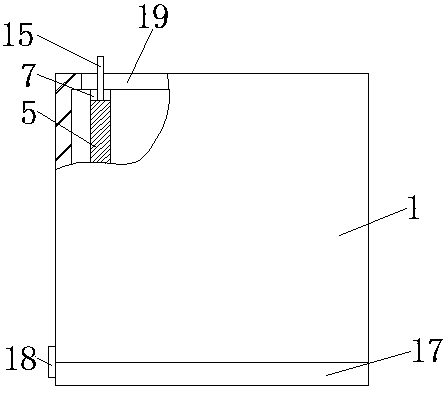 Bagged cement storage device for building