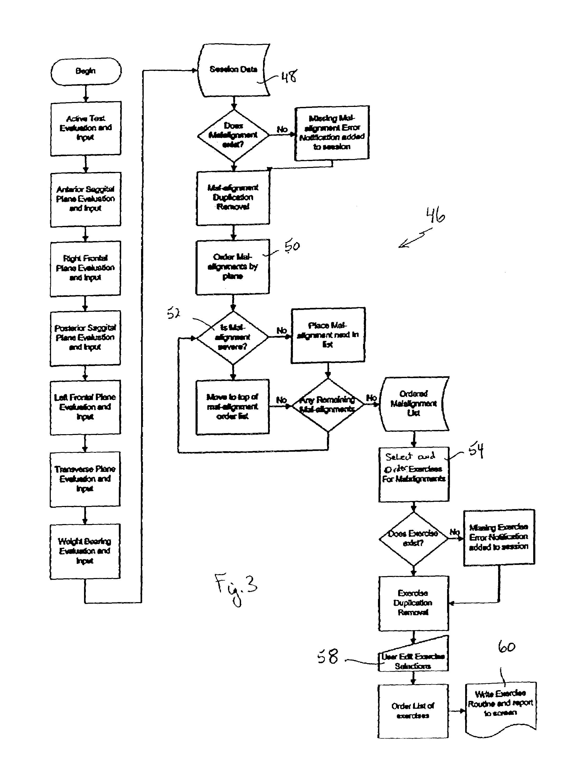 System and method for implementing postural realignment programs