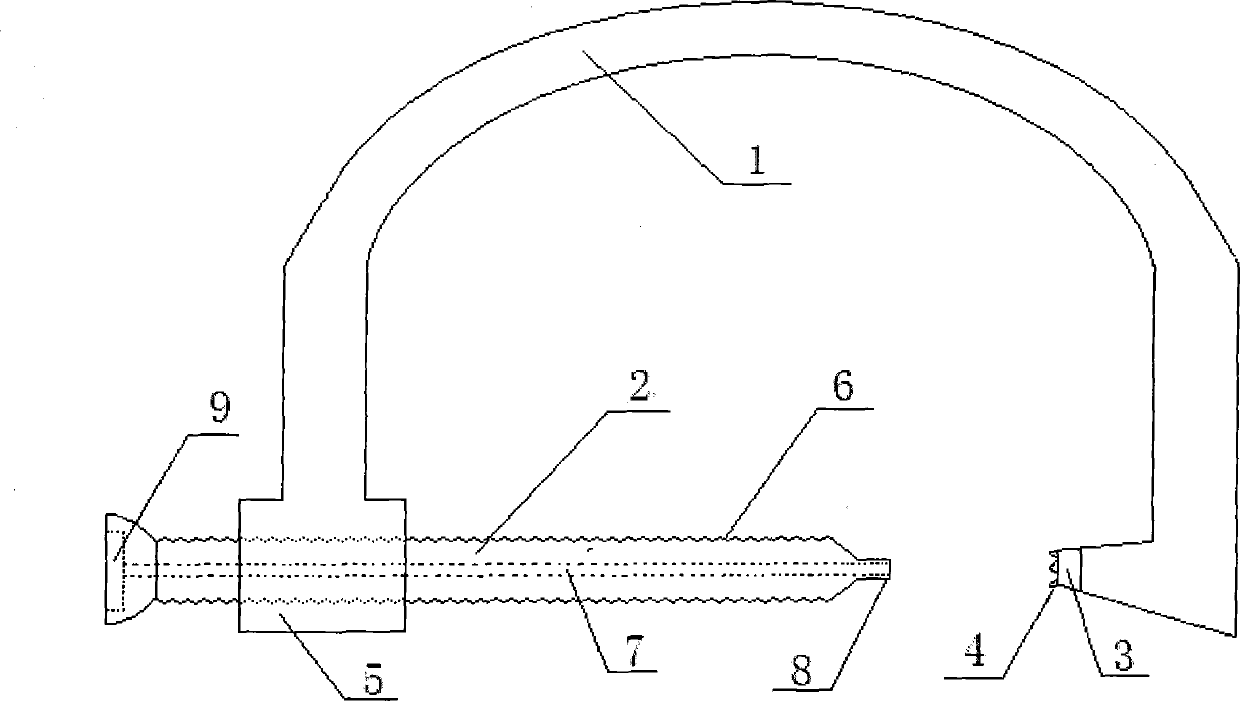 Frame-type pressurizing multipurpose guider