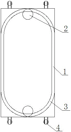 Device for compensating pressure of transformer cooling oil liquid on basis of effect