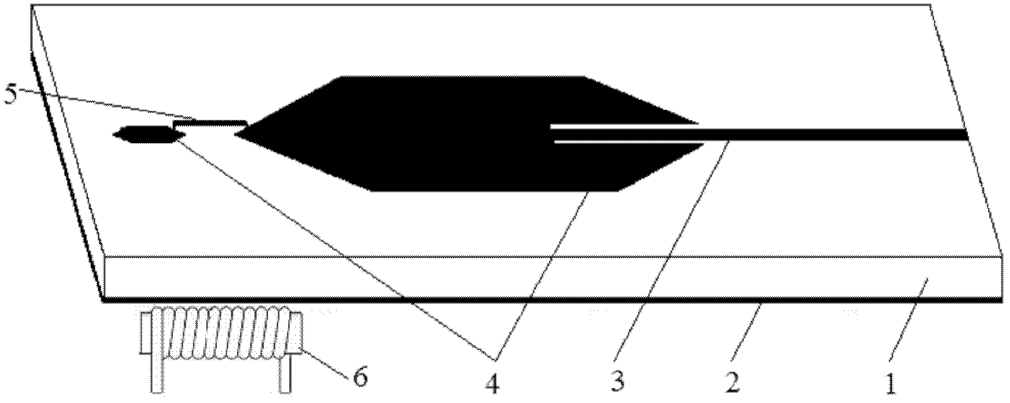 Reconfigurable antenna adopting reed pipe