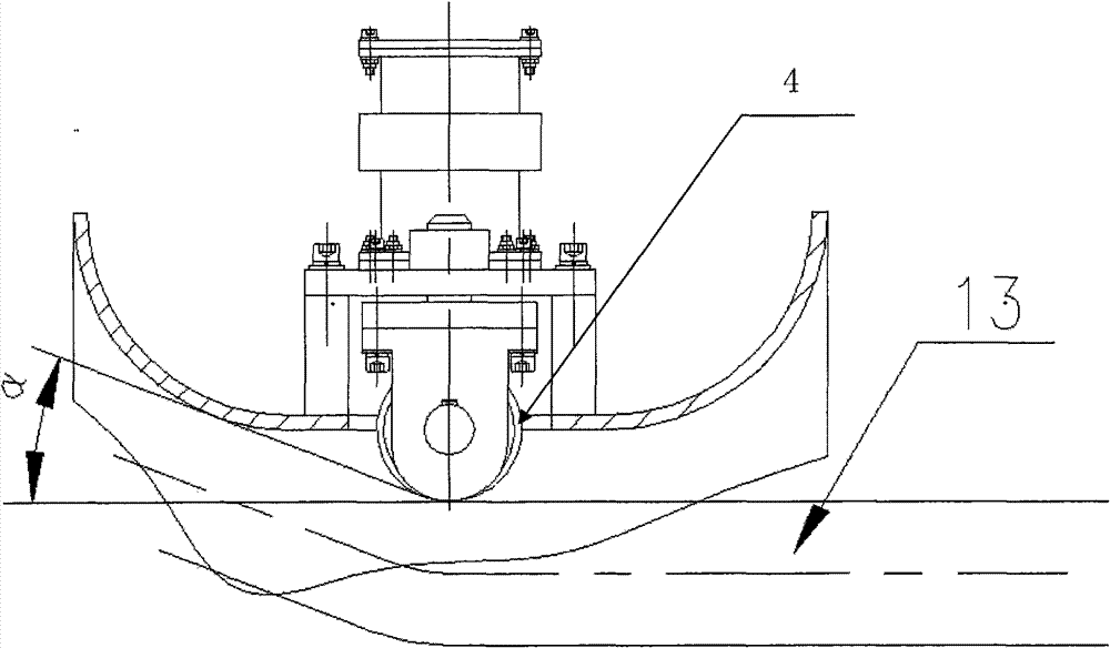 Force feedback type underwater cable guider