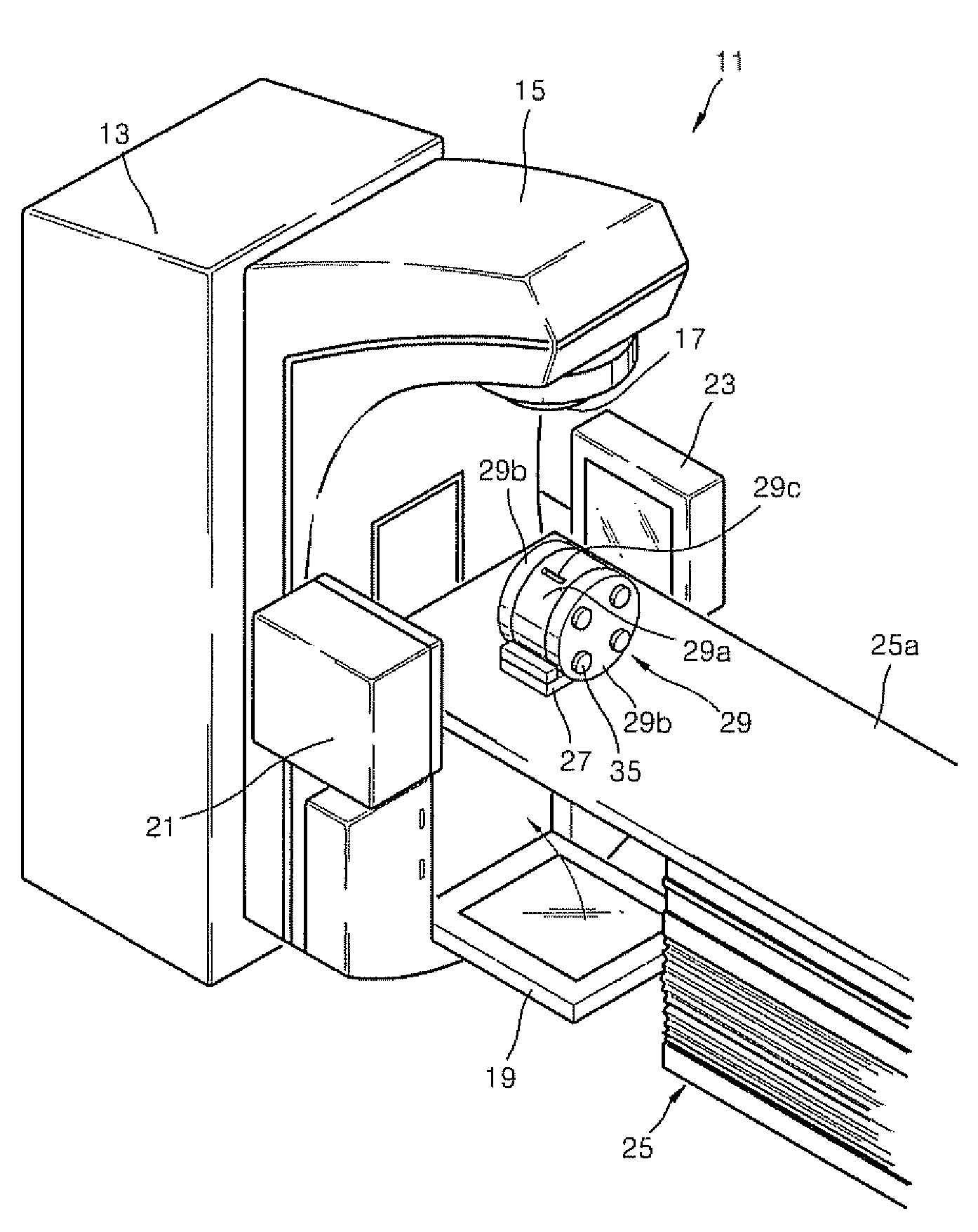 Calibration phantom for quality assurance of image-based radiotherapy apparatus