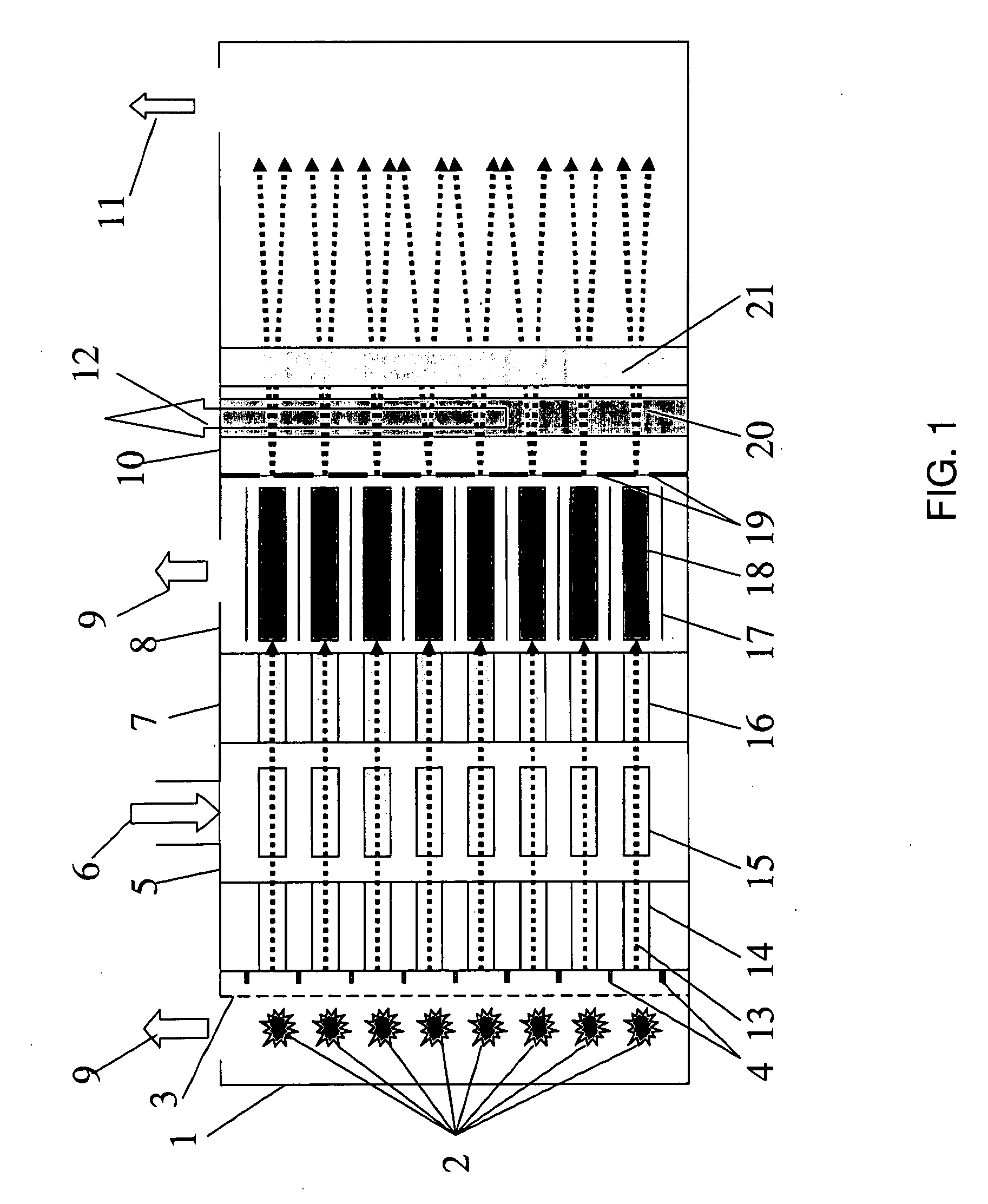 Multi-beam ion mobility time-of-flight mass spectrometry with multi-channel data recording