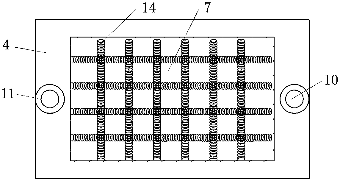 Volumetric flask fixing device