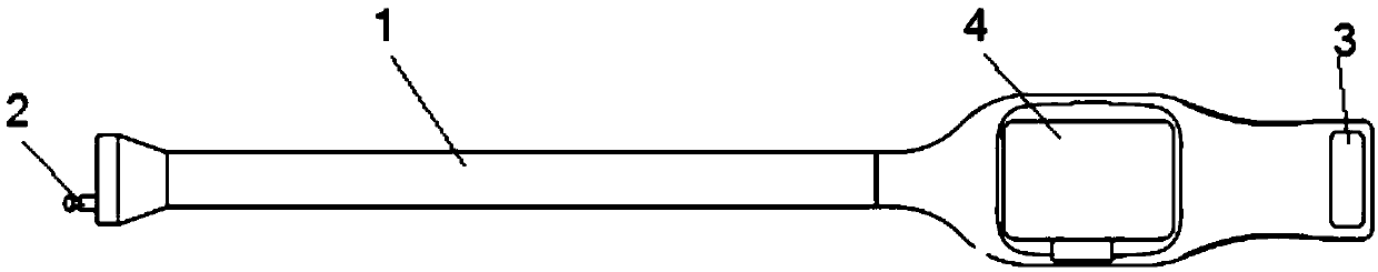 Flexible belt used for locking and application method thereof