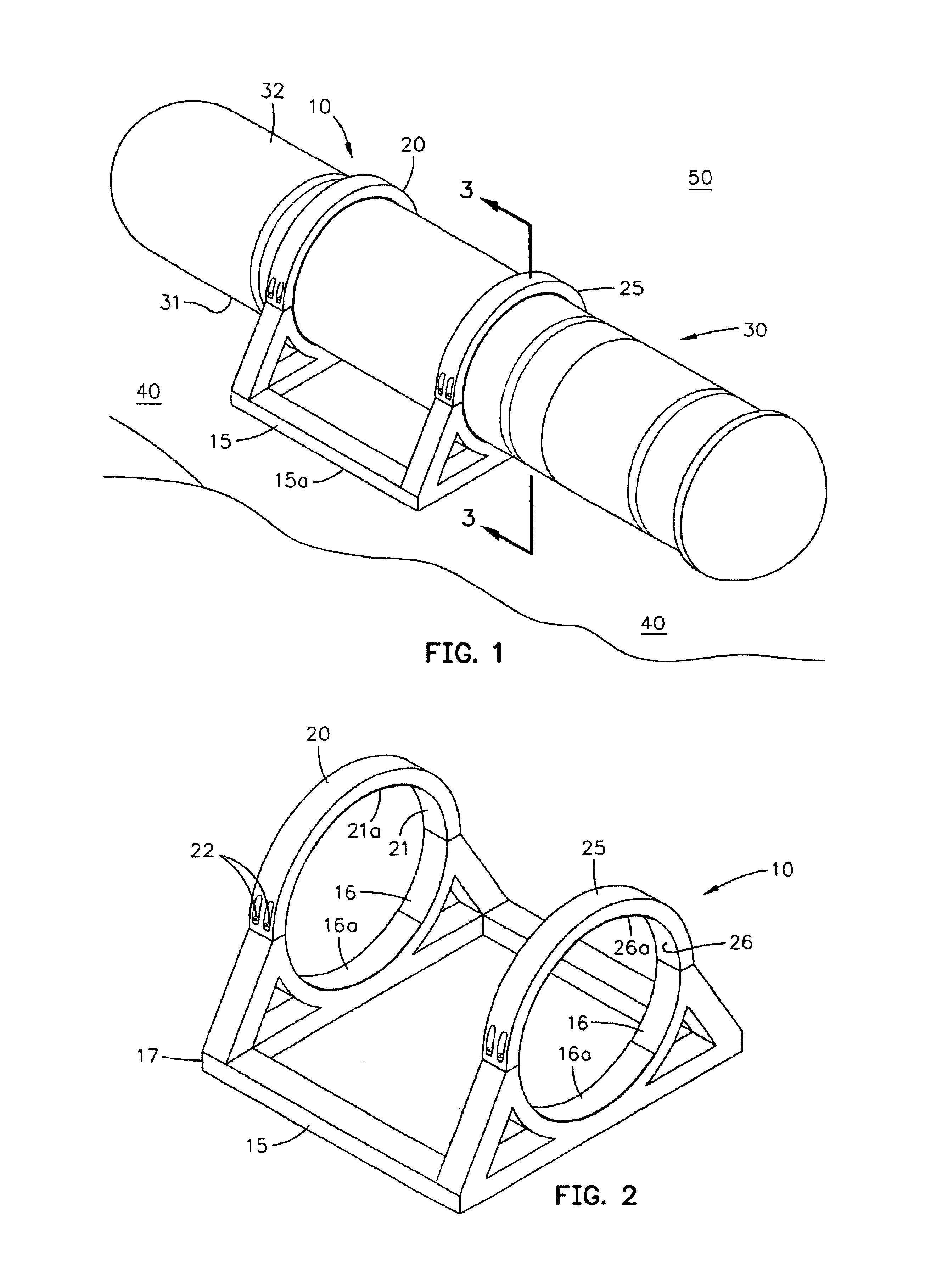 Combined stabilization bracket and mine system for gathering undersea data