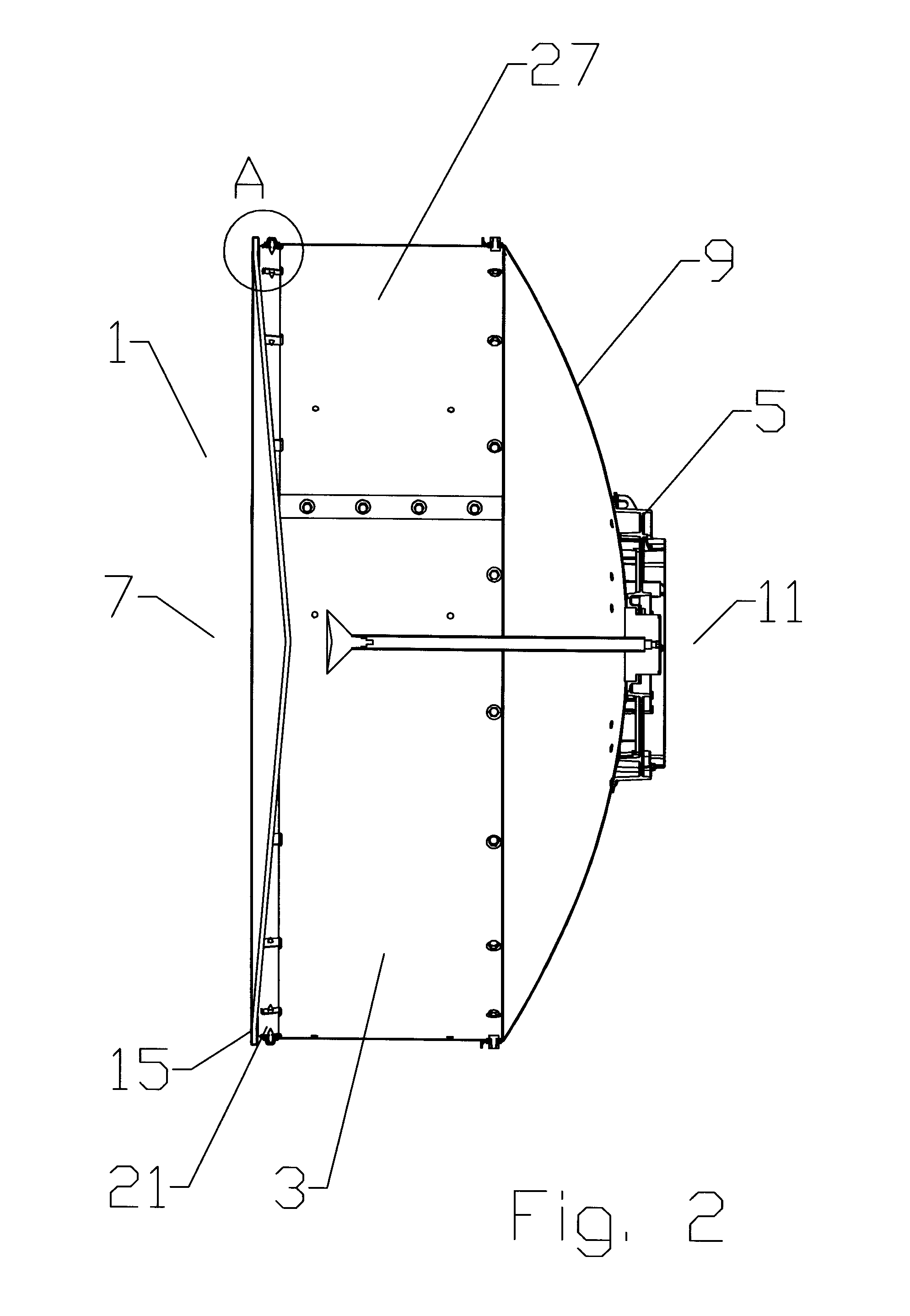 Radome and shroud enclosure for reflector antenna