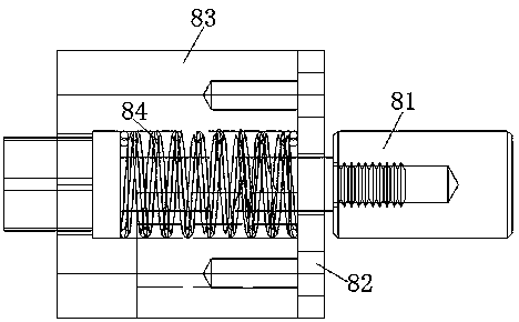 An automobile front-end frame assembly inspection tool