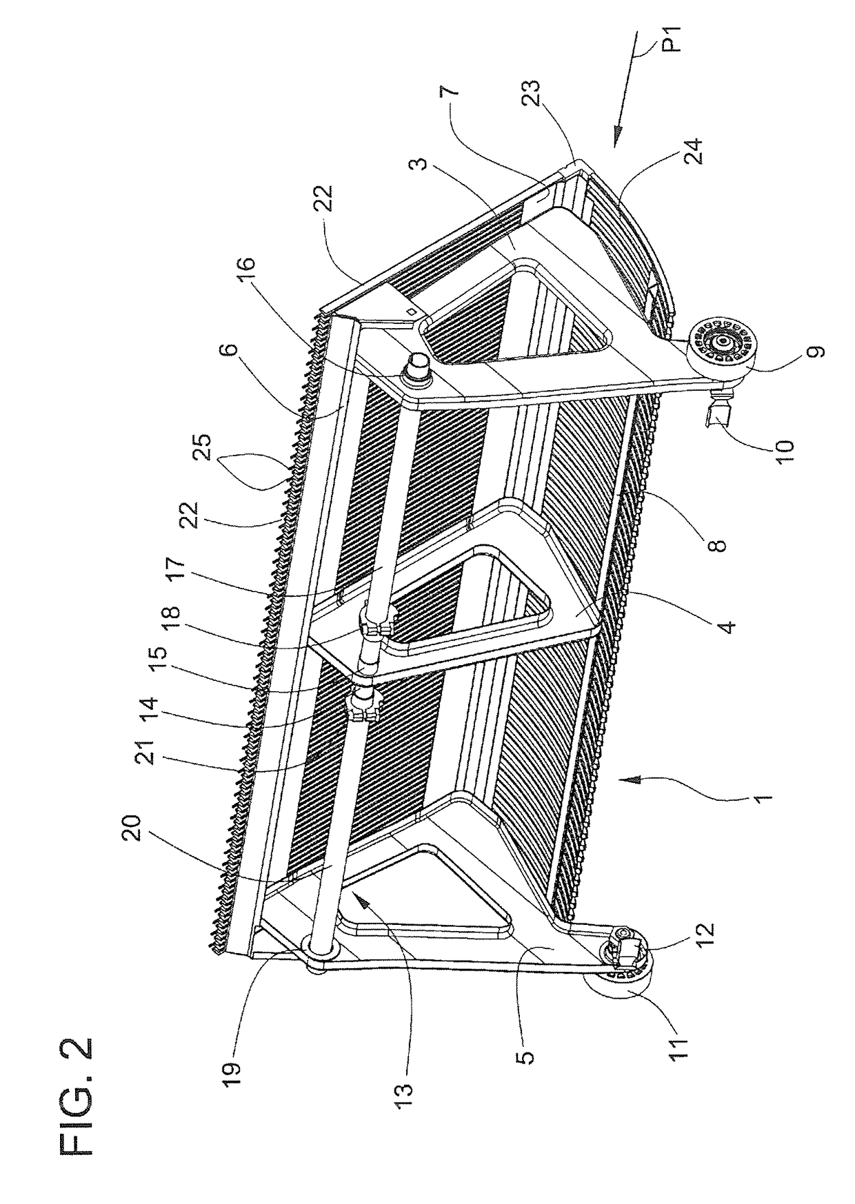 Step for escalator or plate for travelator, and escalator or travelator and method for production