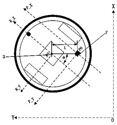 Control method for carpet deviation during robot movement, chip and robot cleaner