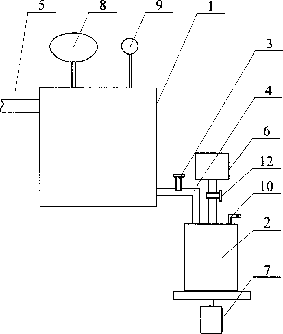 Automatic coagulating agent adding method in soybean curd production process and used automatic coagulating agent adding device