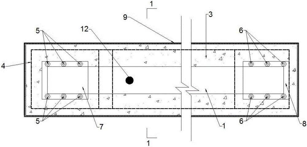 Structure for reinforcing corroded concrete through prestress fiber reinforced composite sheet and reinforcing method