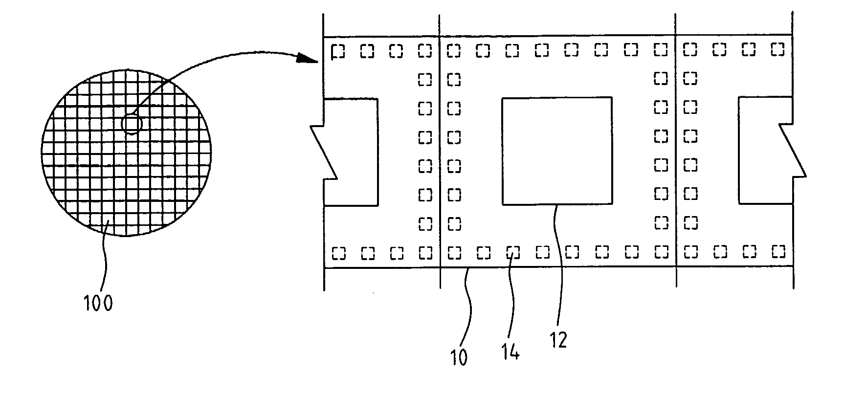 Method for wafer level package of sensor chip