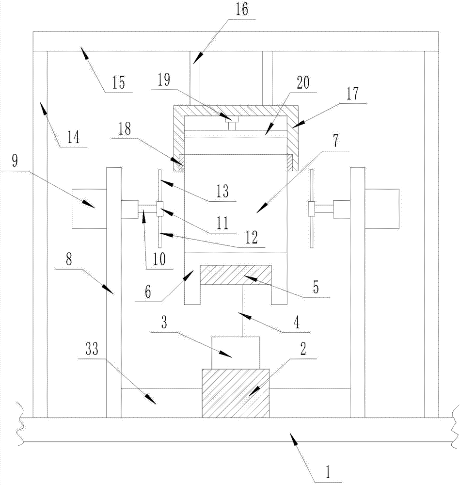 Injection molding device for extrusion cutting