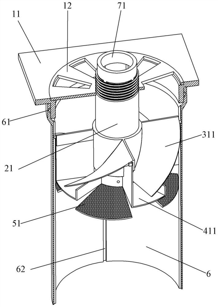 Assembly type anti-backflow floor drain and assembling method