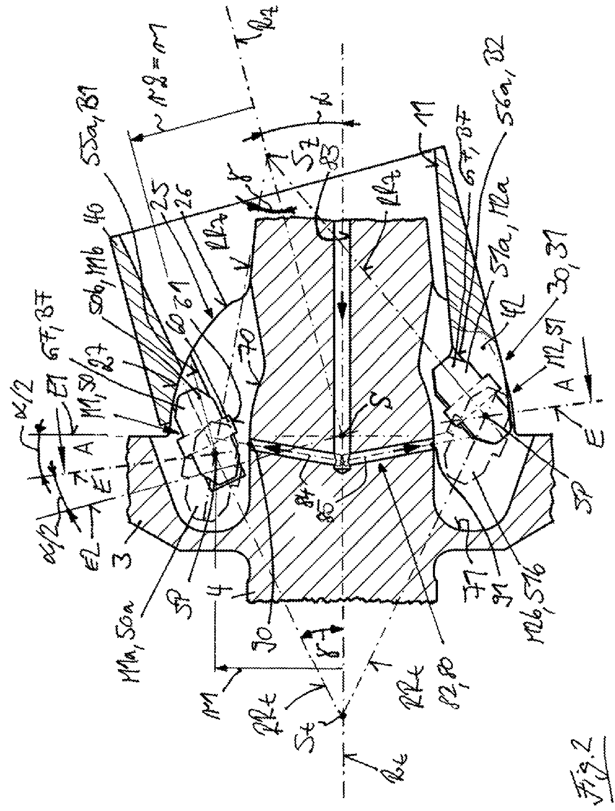 Axial piston machine utilizing a bent-axis construction with a drive joint for driving the cylinder barrel