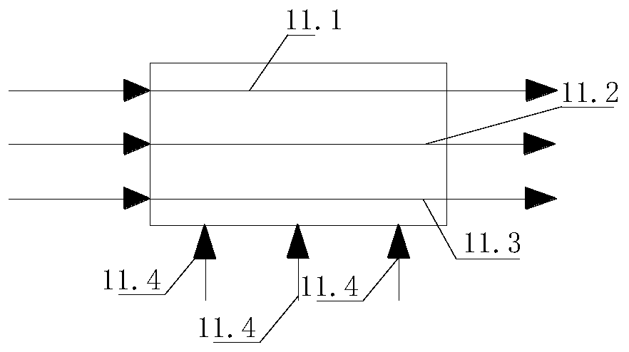 Sintering flue gas activated carbon desulfurization process acid-making wastewater recycling system and method thereof