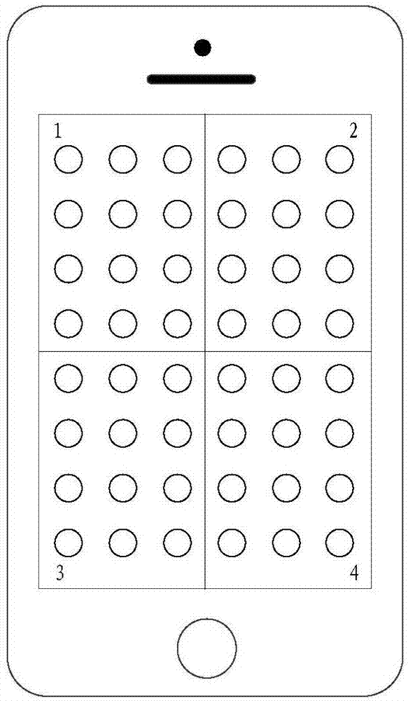 Full screen fingerprint acquisition method and mobile terminal