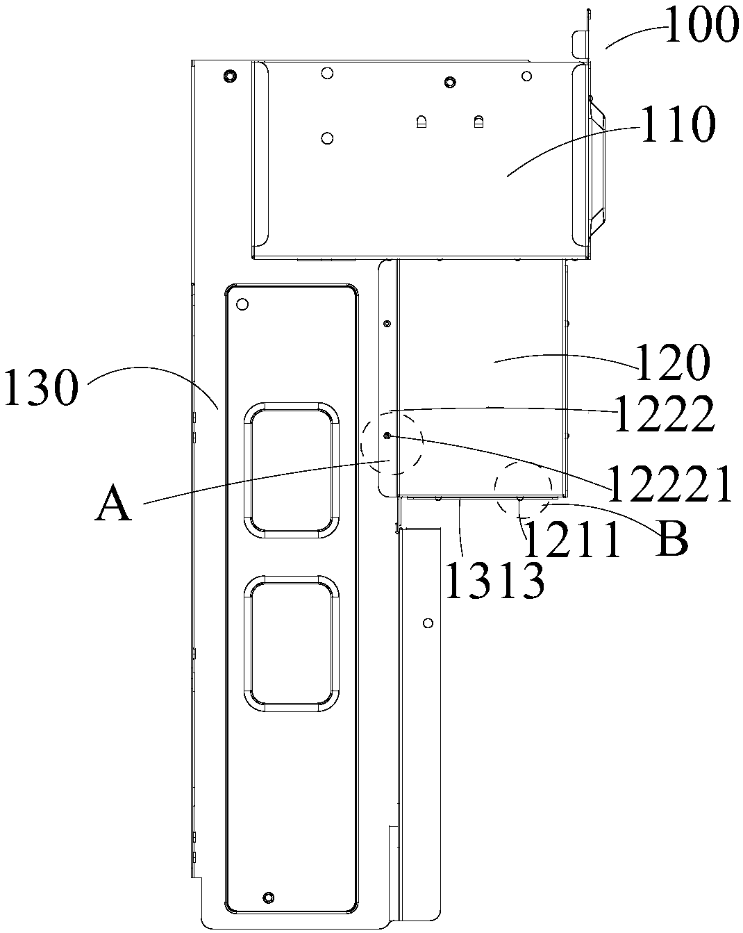 Air conditioner and its electrical box structure