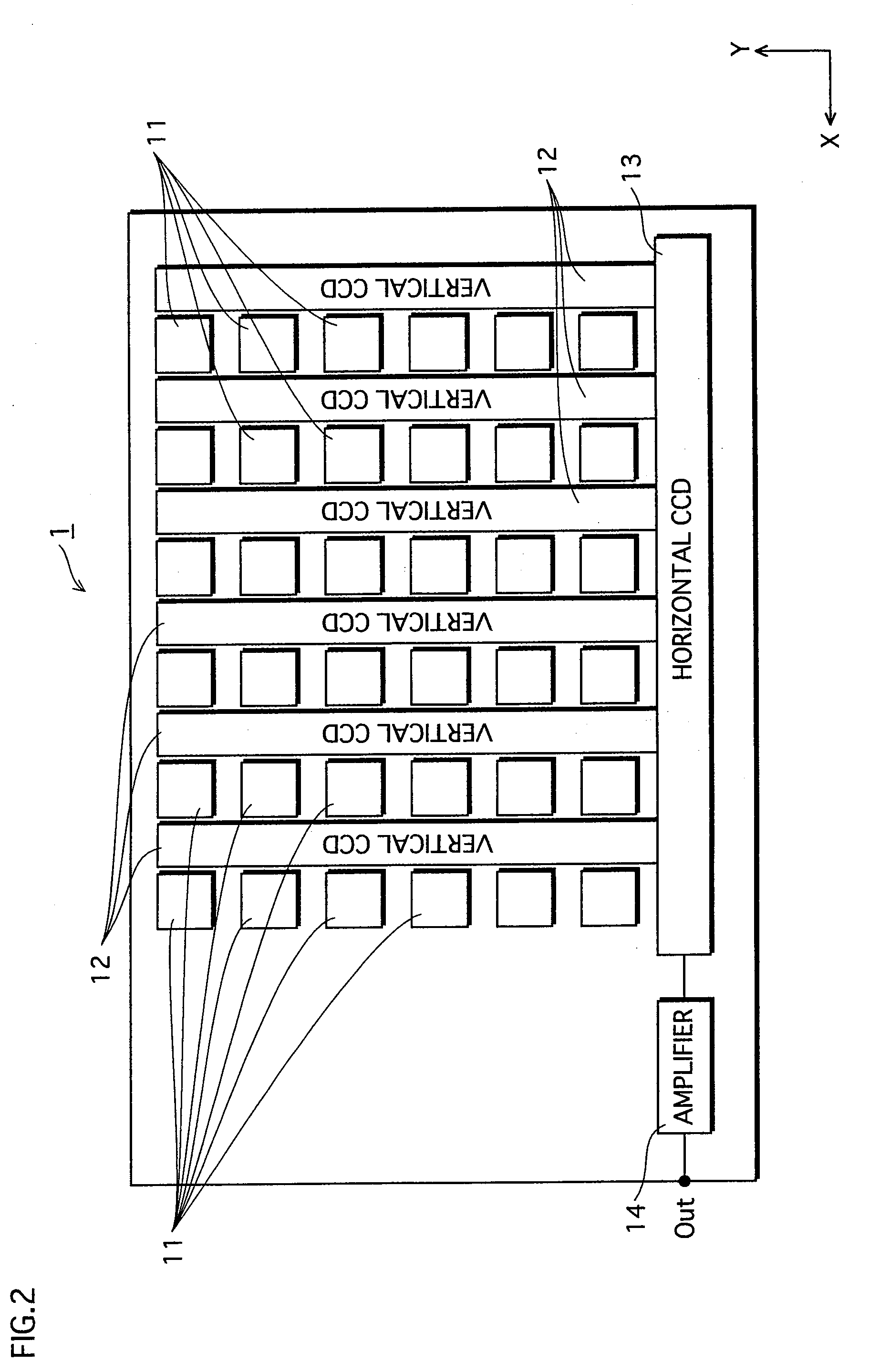 Solid state imaging device in which a plurality of imaging pixels are arranged two-dimensionally, and a manufacturing method for the solid state imaging device