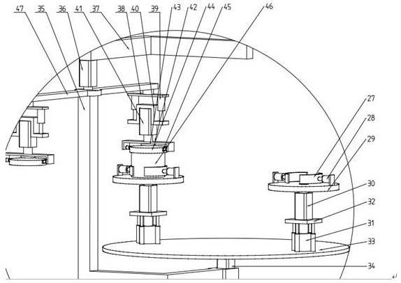 A robot for collecting nail shell powder