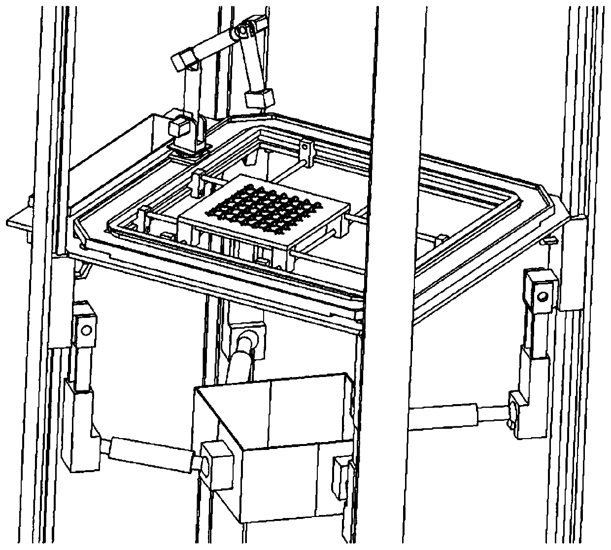 A caving coal gangue impact vibration test device and its application