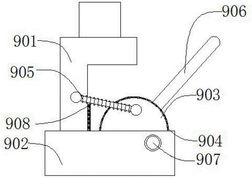 Waterproof roll tensile testing device