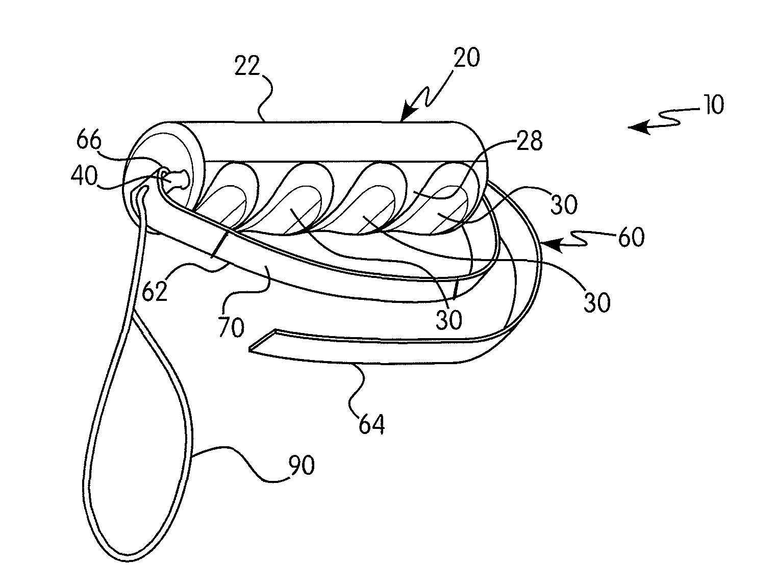 Hand-mountable noise maker