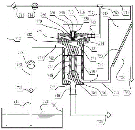 Method for desalinating sea water by using silicon carbide ceramic disc type flameproof motor plumb joint equipment