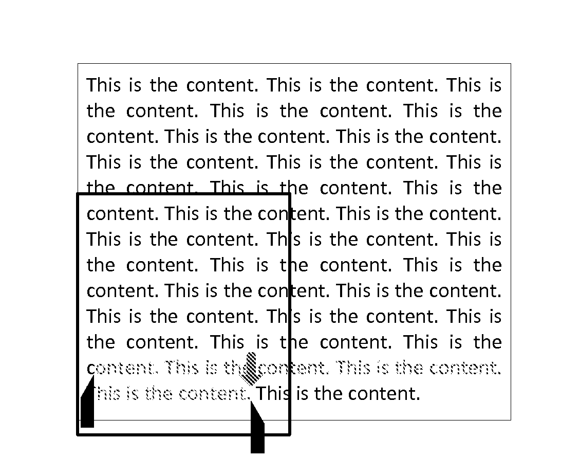 Method and device for selecting webpage edge content, and mobile terminal