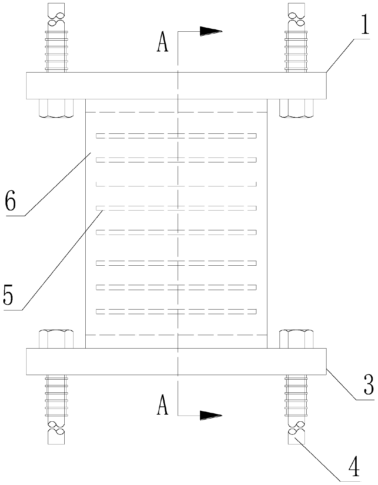 Energy consuming support for bridge