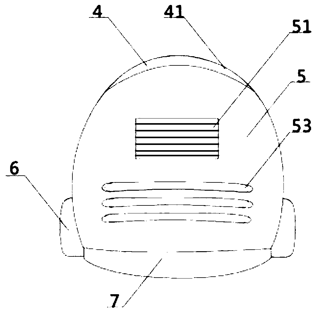 Hair washing cap and self-service hair washing equipment comprising same