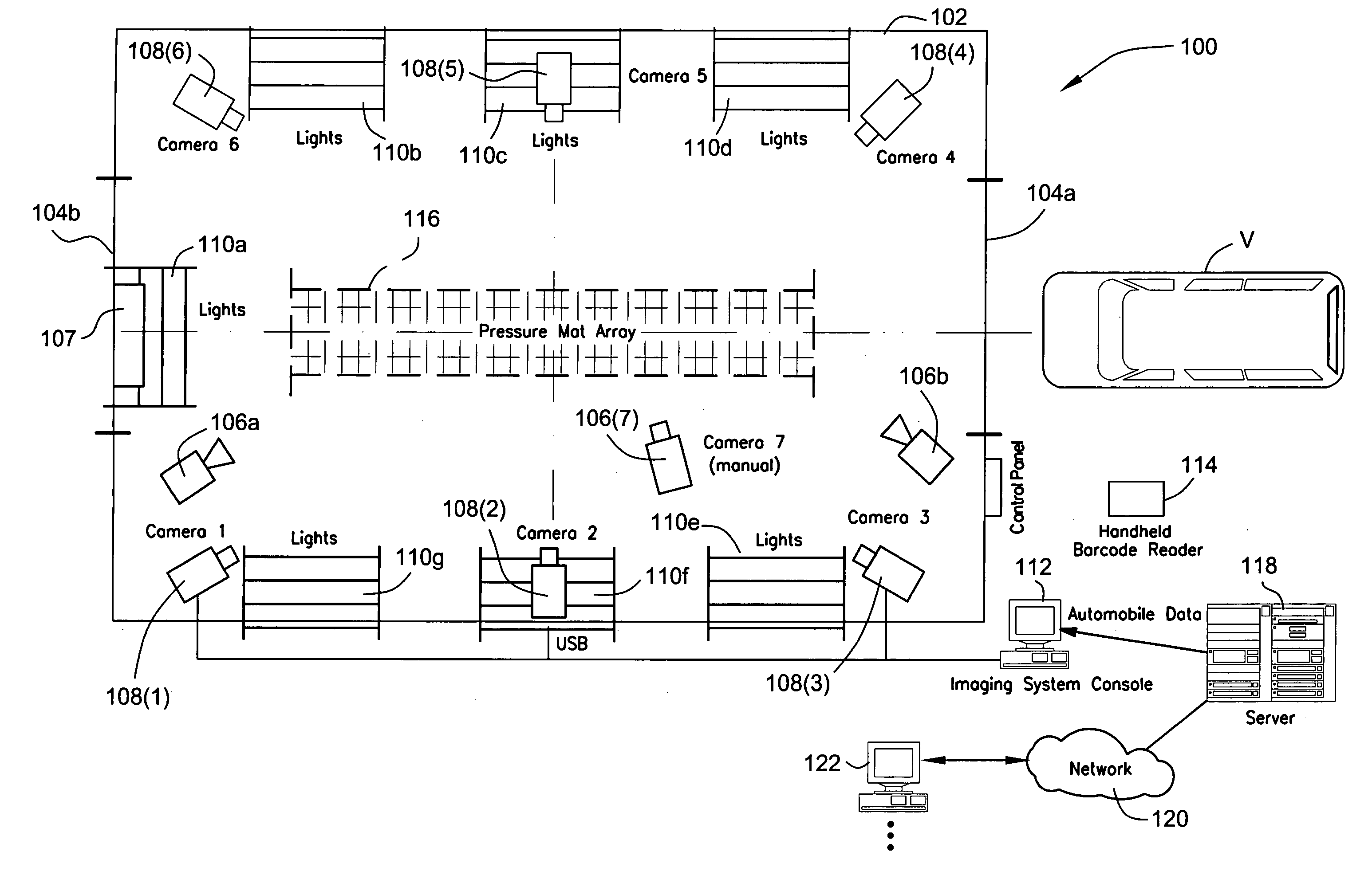 Method and apparatus for automatically capturing multiple images of motor vehicles and other items for sale or auction