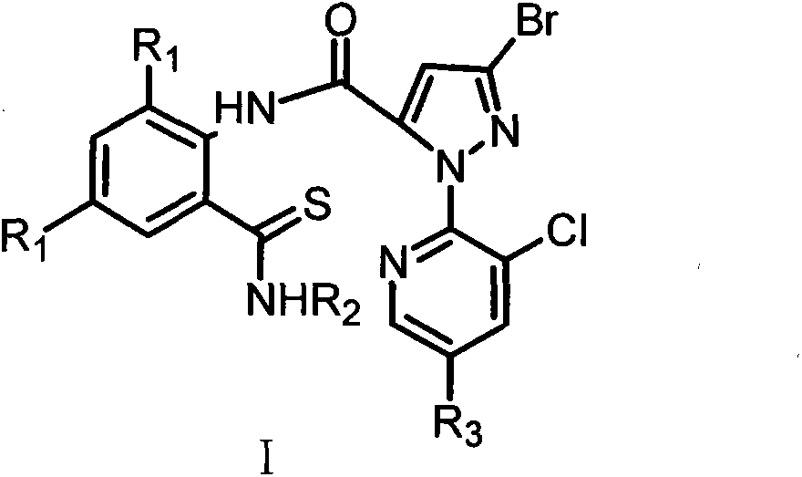 3,5-dihalogenation sulfo-benzamide insecticide