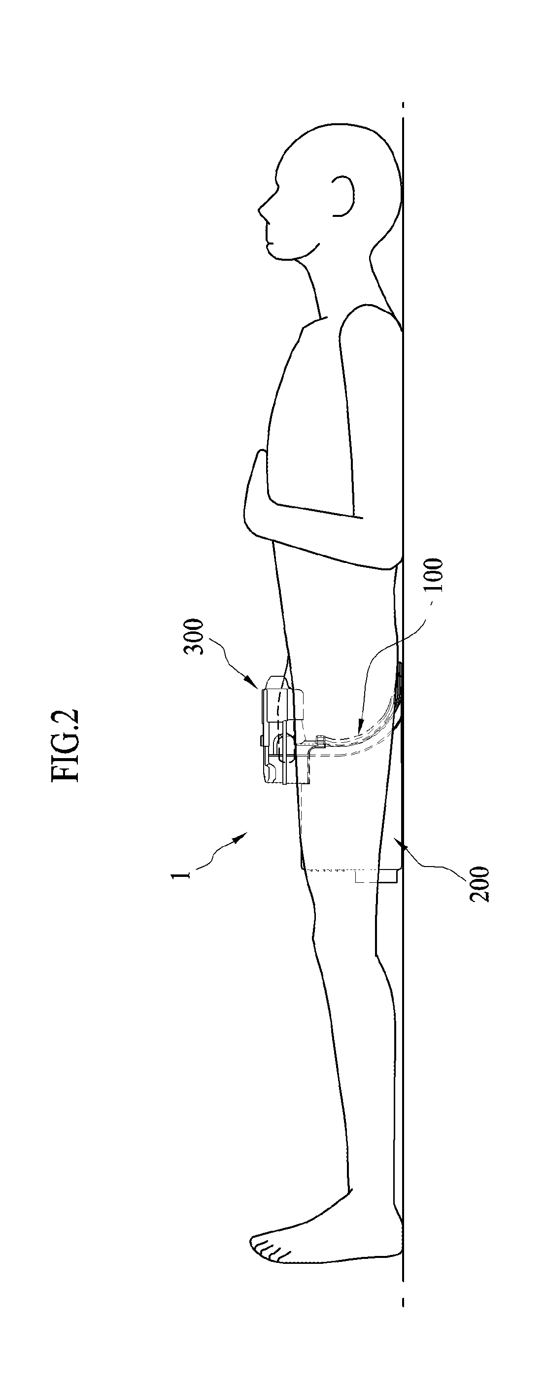 Excreta disposal apparatus comprising gender-specific module