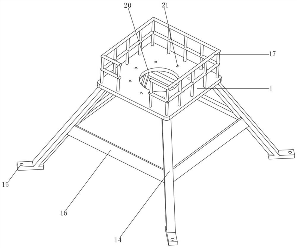 Wind energy conversion device for pasturing area