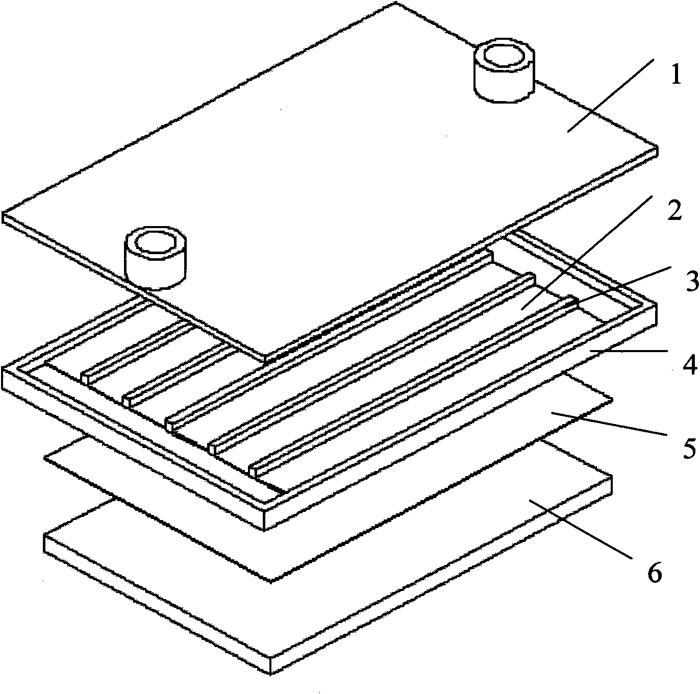 Evaporator for cooling chip and manufacture method thereof