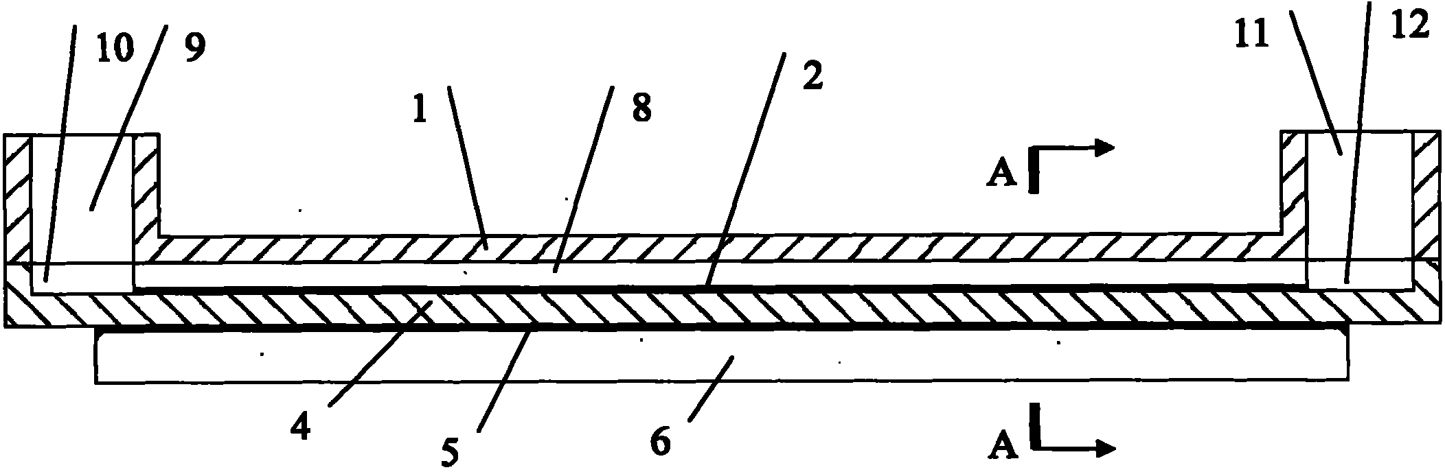 Evaporator for cooling chip and manufacture method thereof